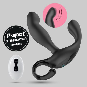   CRUSHIOUS LOKI REMOTE CONTROL RECHARGEABLE PROSTATE MASSAGER CRU10248