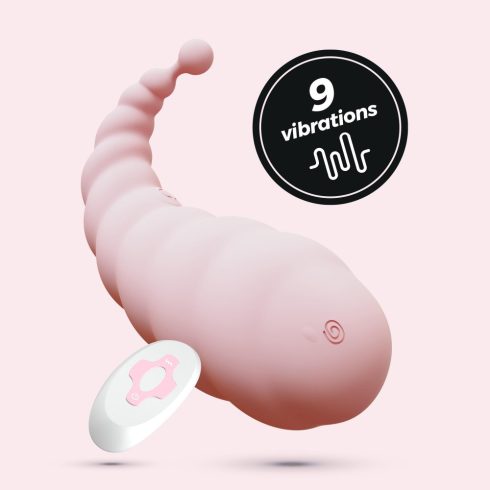 CRUSHIOUS COCOON RECHARGEABLE VIBRATING EGG WITH WIRELESS REMOTE CONTROL PINK CRU10262